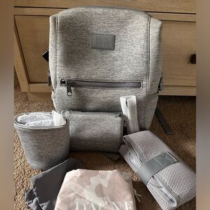 Dagne Dover Heather Diaper Bag - Used only a few times - accessories never used